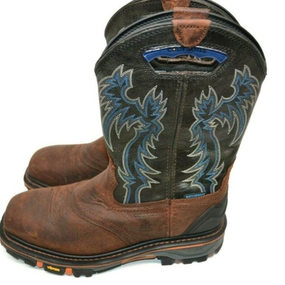 Cody James Men's Decimator Western Work Boots - Picture 4 of 6